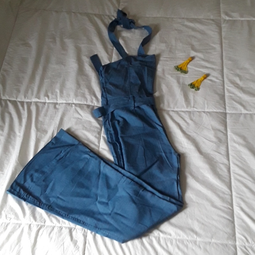 Denim jumpsuit